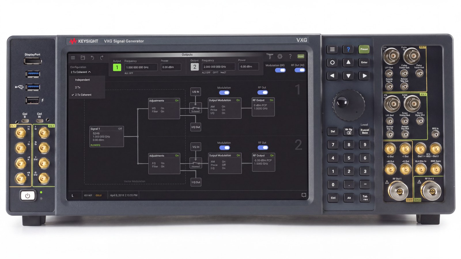 Đọc trạng thái qubit với máy phát tín hiệu vector VXG Keysight M9384B