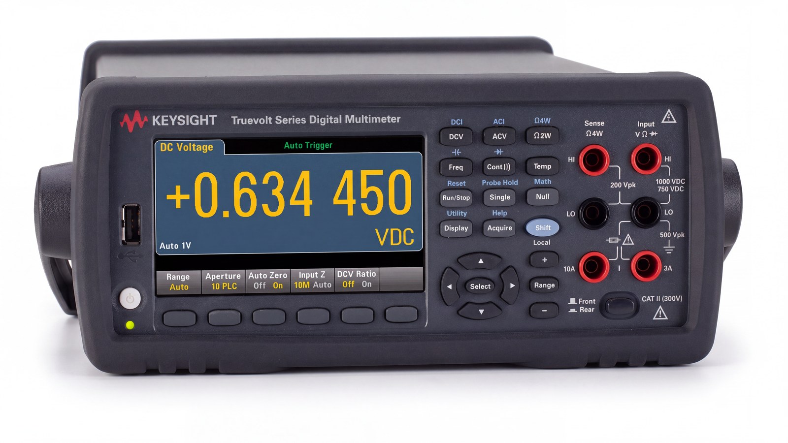 Đồng hồ vạn năng để bàn Keysight 34461A Truevolt ảnh phối cảnh studio