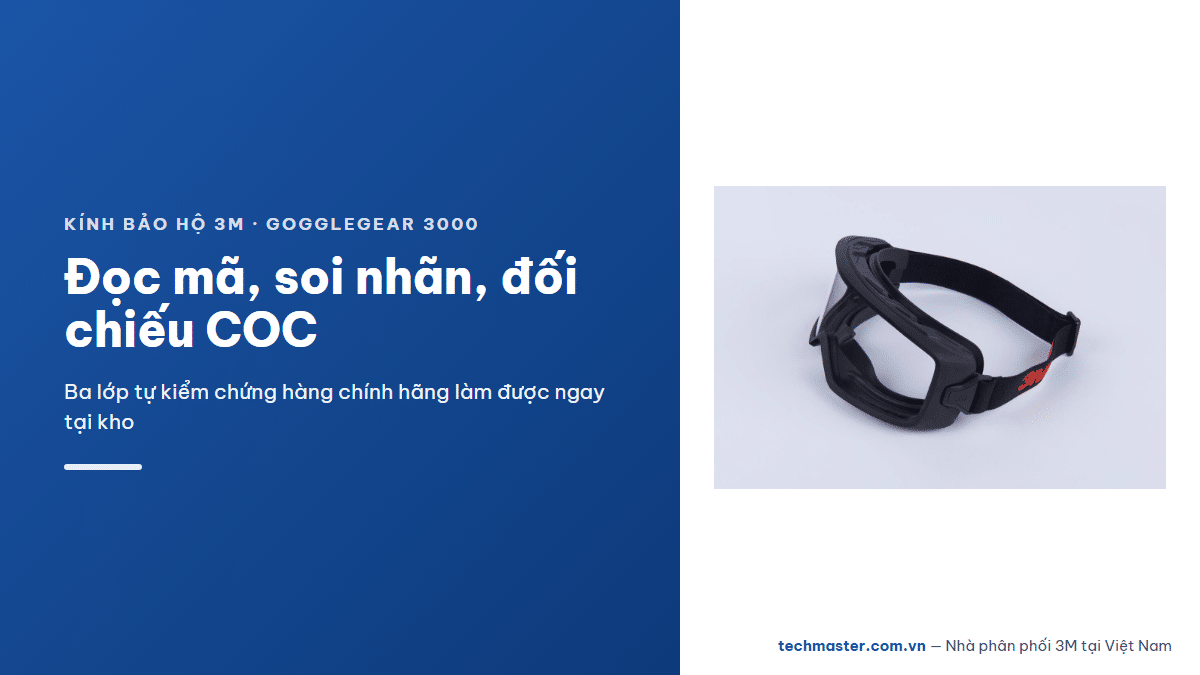 Kính bảo hộ 3M GoggleGear 3000 và Fahrenheit chống hoá chất — goggle-gogglegear-chinh-hang