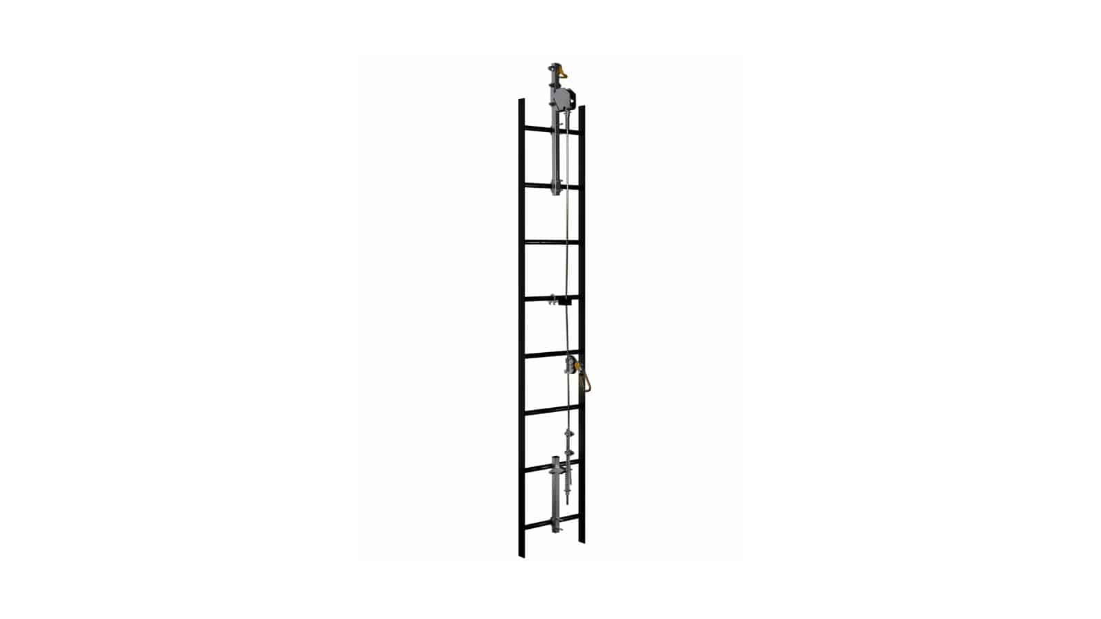 Hệ dây cứu sinh dọc 3M DBI-SALA Lad-Saf lắp trên thang
