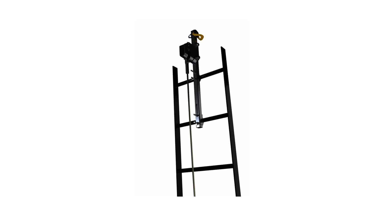 Kết cấu hệ dây cứu sinh dọc 3M Lad-Saf