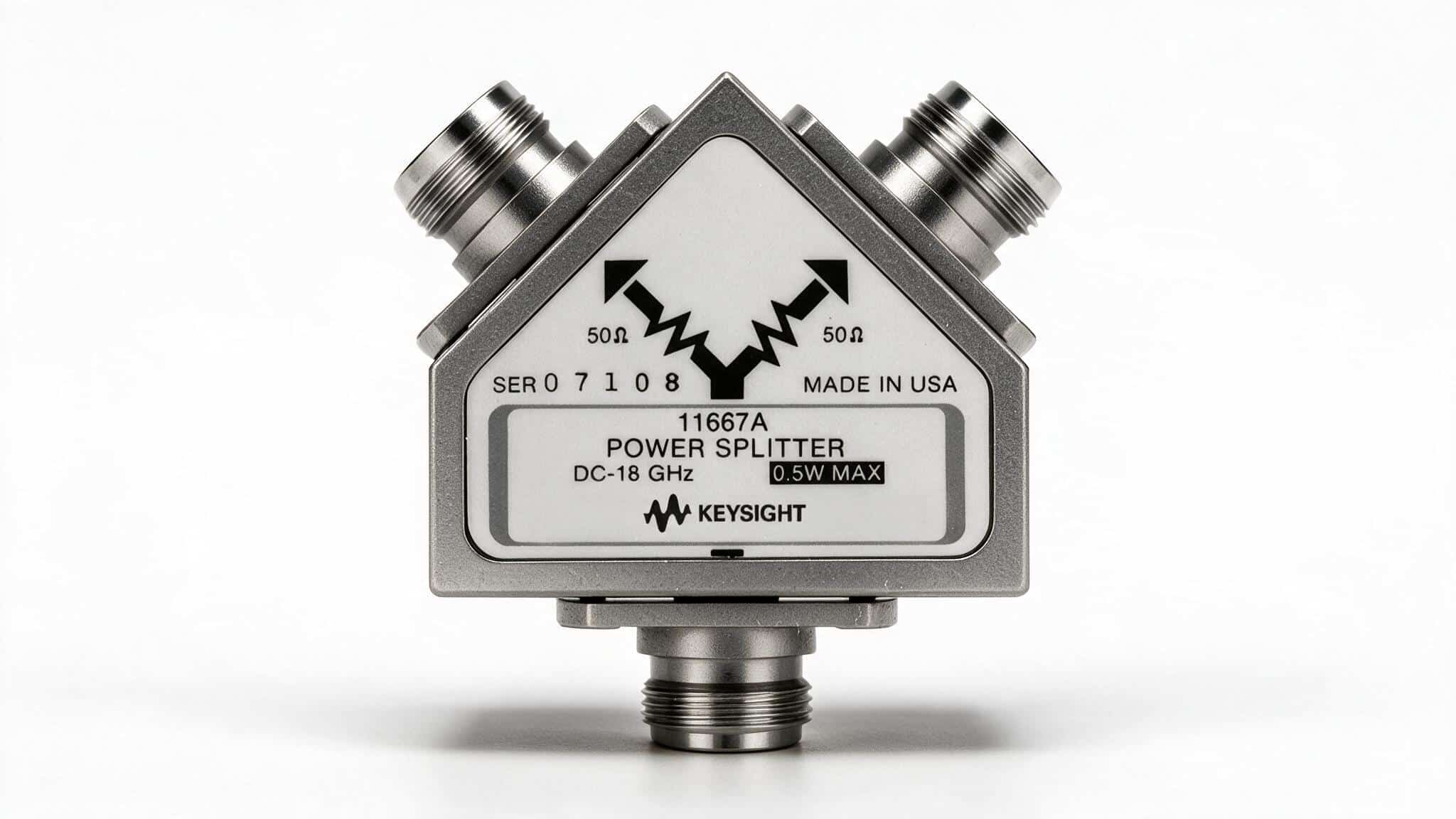 Bộ chia nguồn Keysight 11667A (DC ~ 18 GHz) — ảnh studio