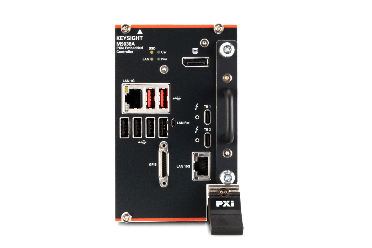 Keysight M9038A — Bộ điều khiển nhúng PXIe (6-core, 4 khe)