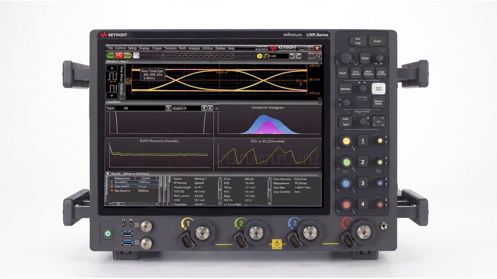 Kiểm thử Ethernet ô tô đa gigabit với máy hiện sóng Infiniium UXR Keysight UXR0104A