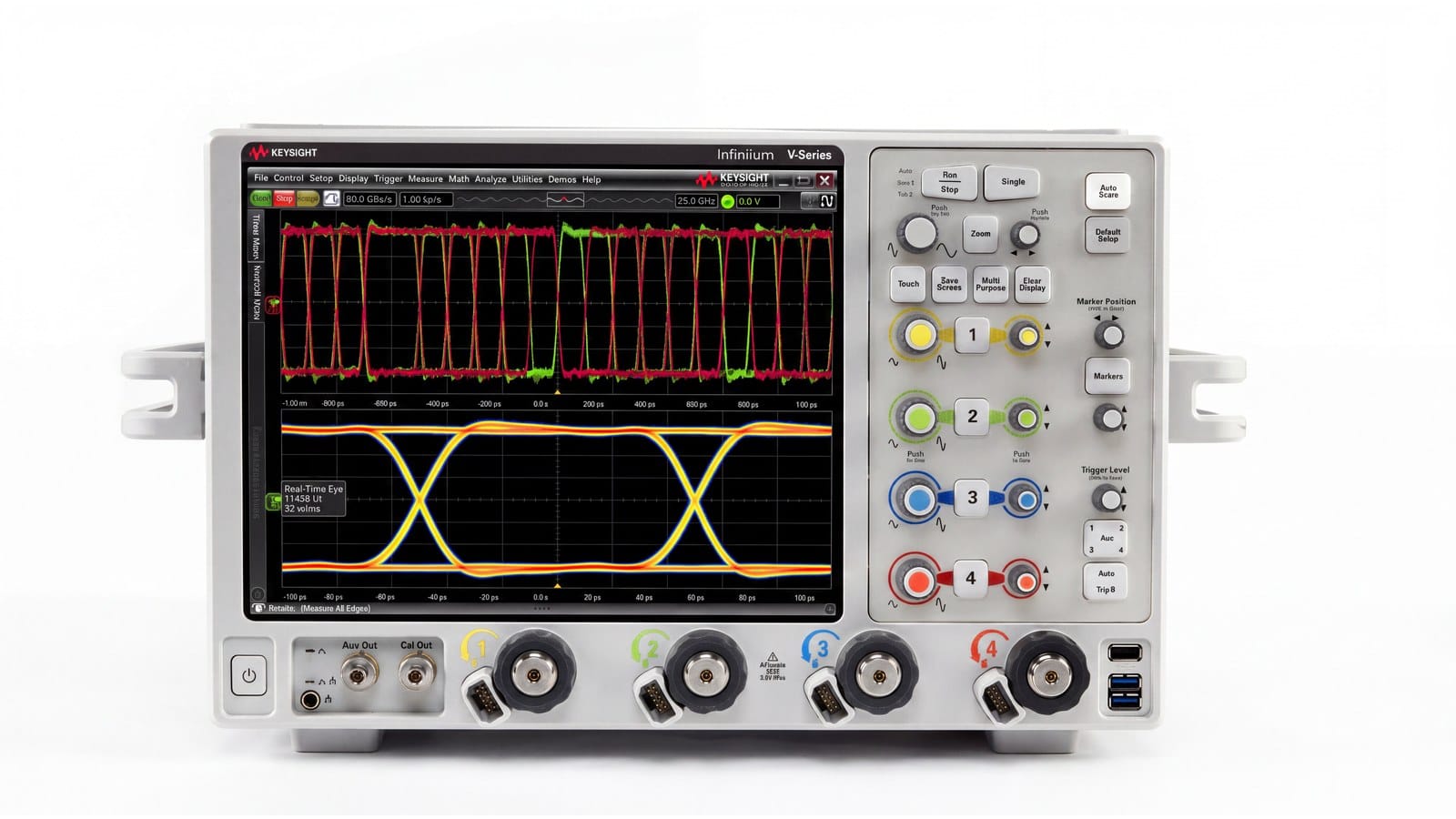 Kiểm thử Ethernet ô tô trên máy hiện sóng Infiniium V-Series Keysight DSOV334A