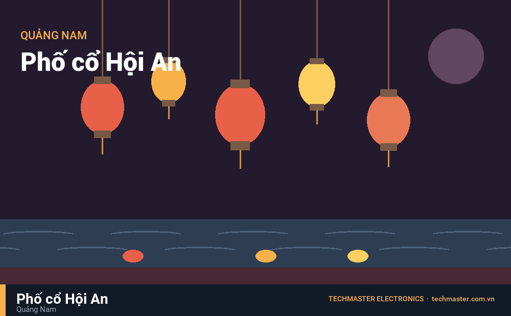 Minh hoạ Phố cổ Hội An, Quảng Nam