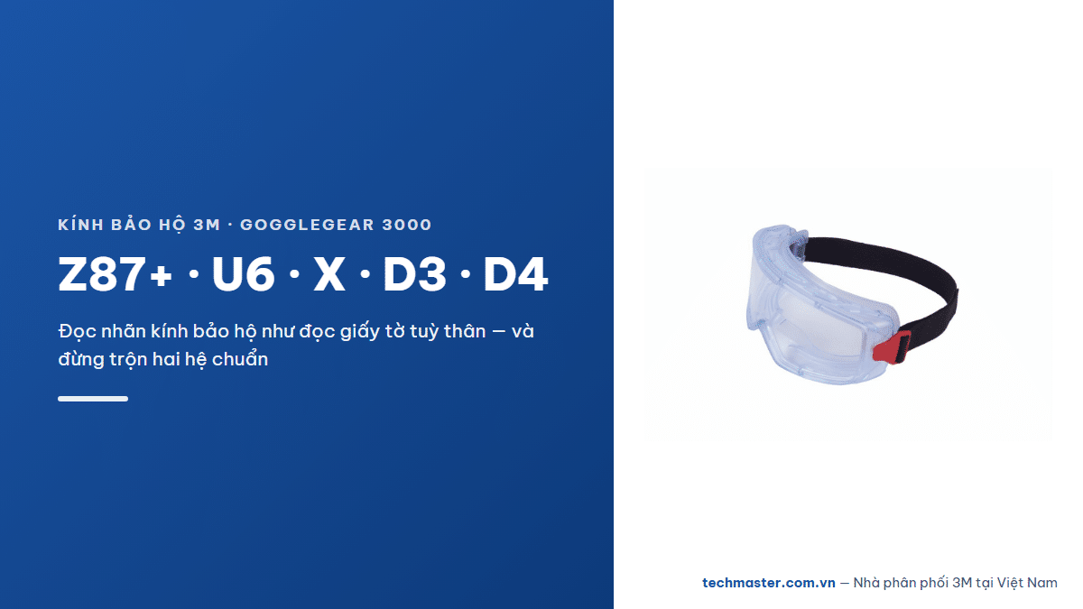 Kính bảo hộ 3M GoggleGear 3000 và Fahrenheit chống hoá chất — ma-d3-d4-u6-tren-kinh-bao-ho