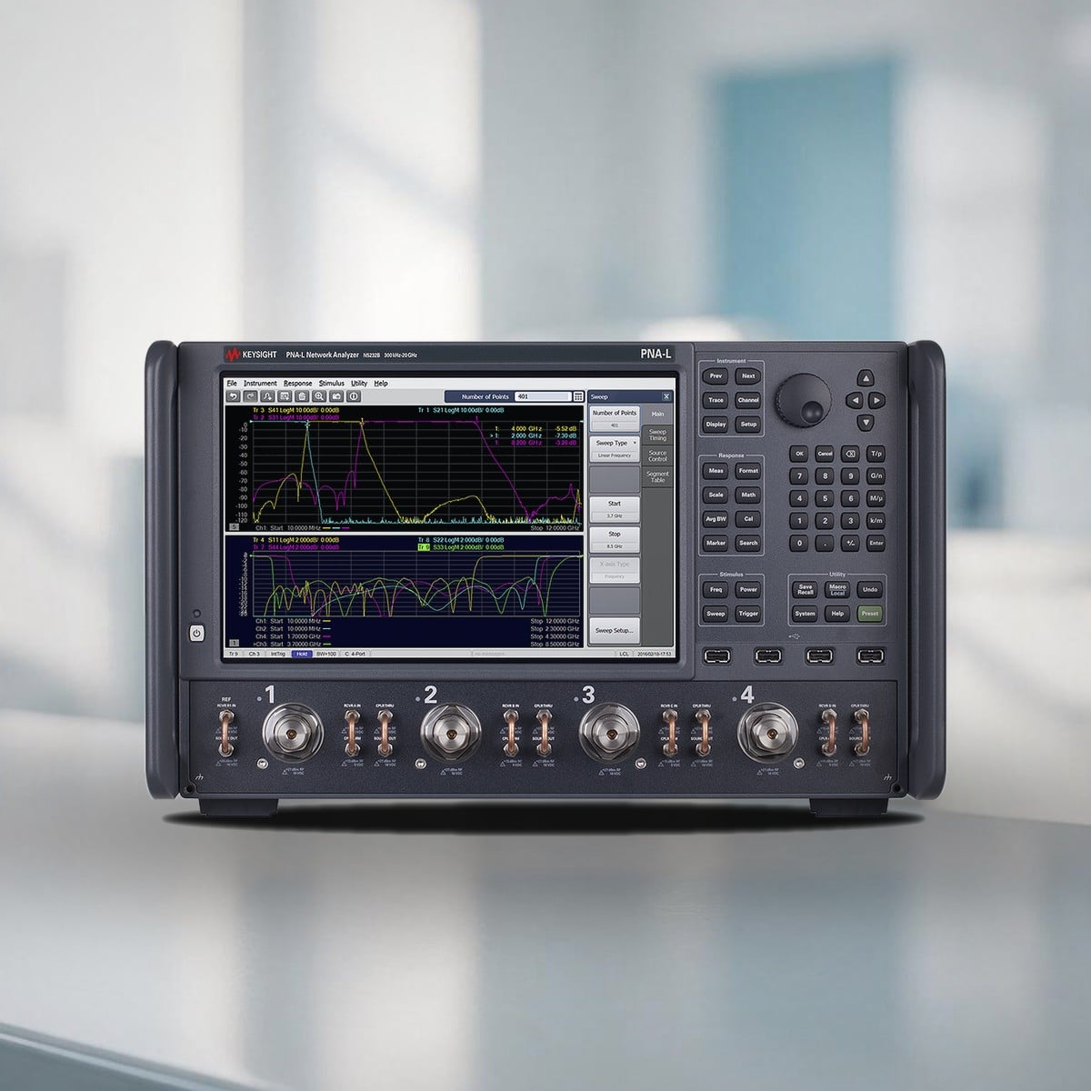 Máy phân tích mạng PNA-L Keysight N5232B bốn cổng 300 kHz đến 20 GHz