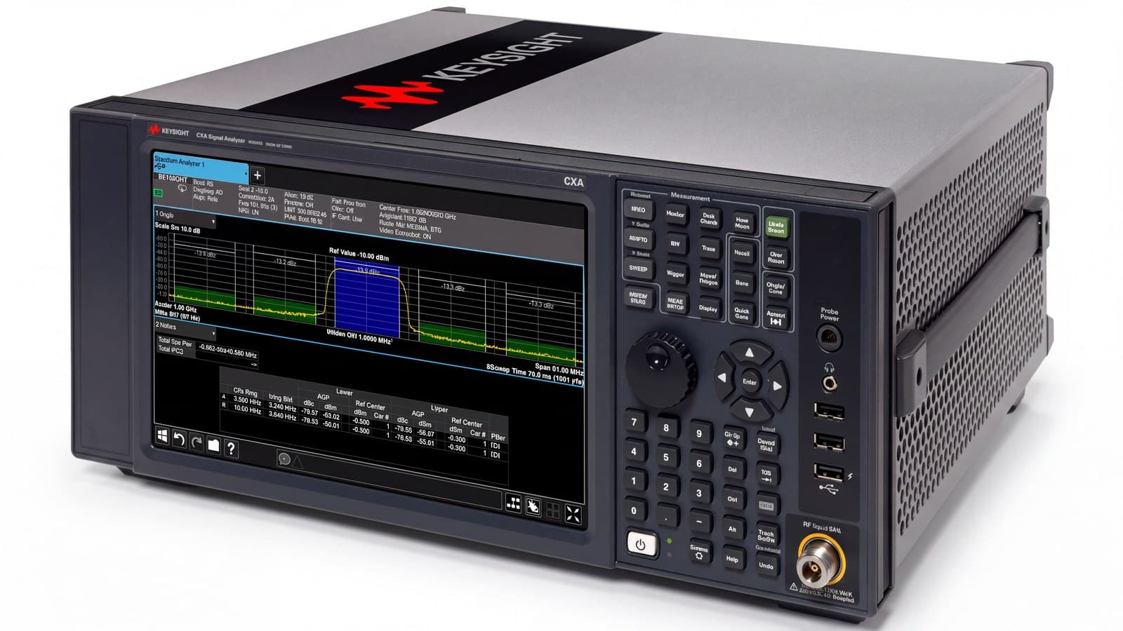Máy phân tích tín hiệu Keysight N9000B CXA — góc nghiêng ba phần tư