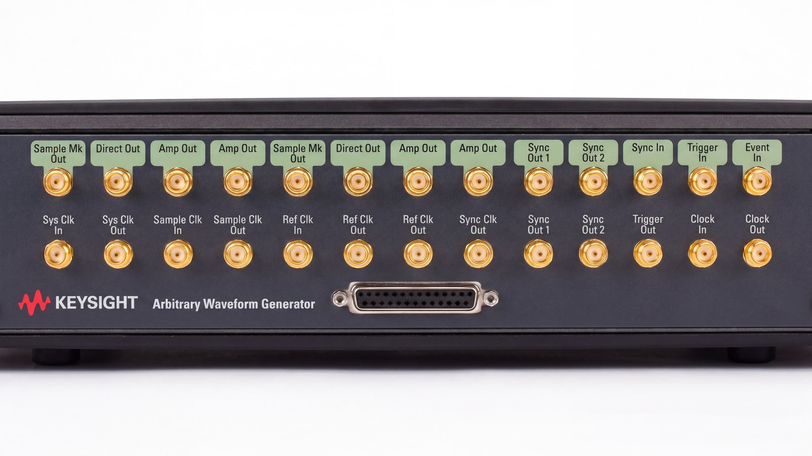 Cụm đầu nối của máy phát sóng tùy ý Keysight M8190A dùng cho điều khiển qubit