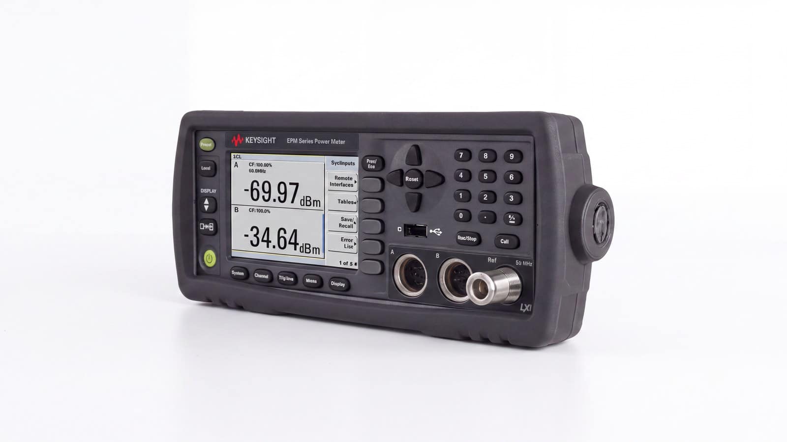 Máy thu đo mức chính xác với máy đo công suất Keysight N1914A