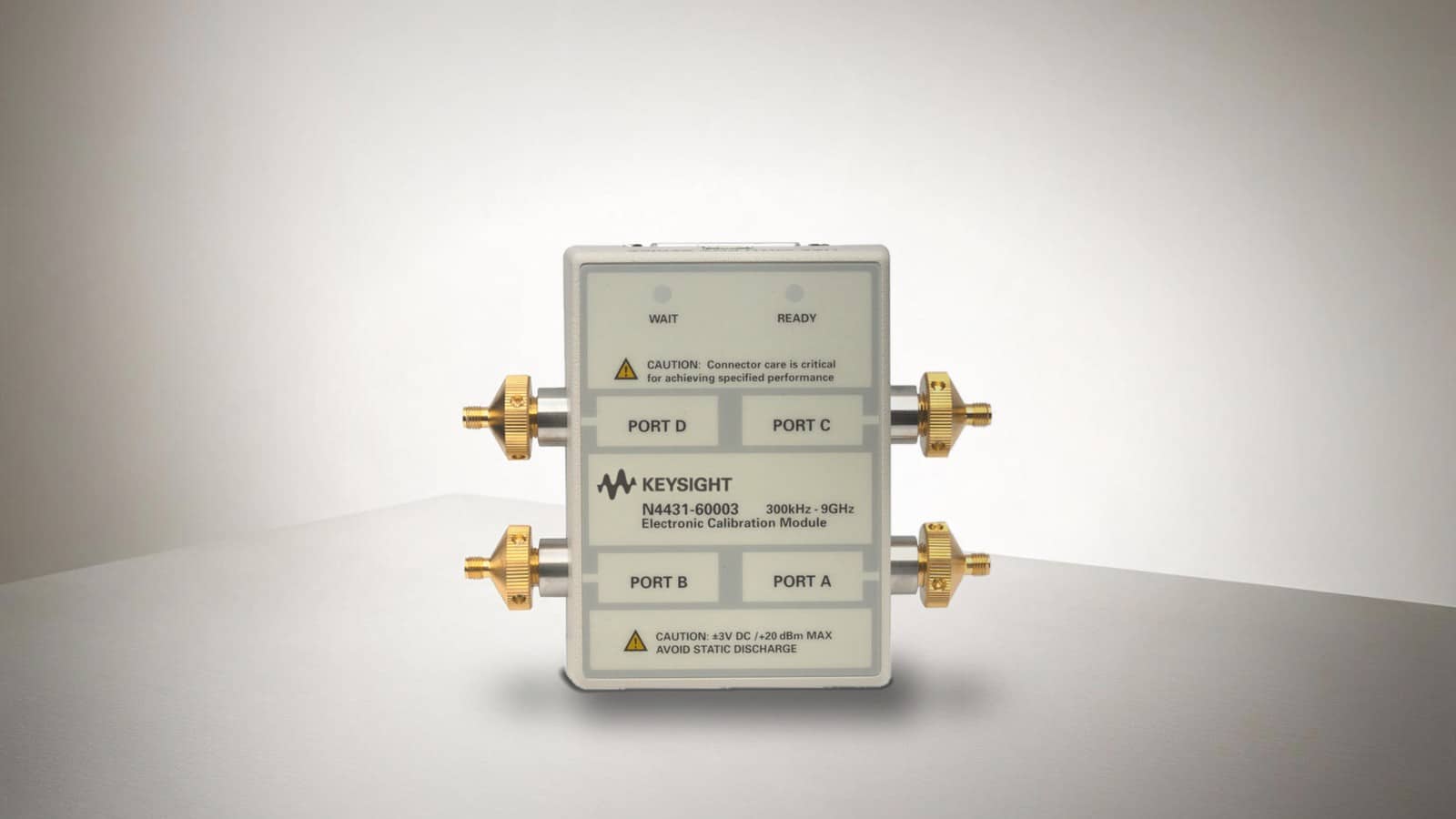 Mô-đun hiệu chuẩn điện tử ECal 4 cổng Keysight N4431B với bốn cổng A B C D