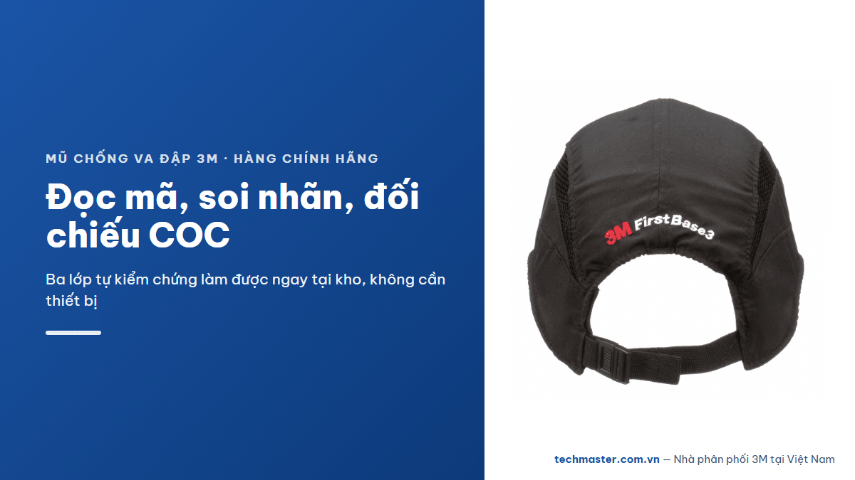 Mũ chống va đập 3M First Base 3 — mu-chong-va-dap-3m-chinh-hang