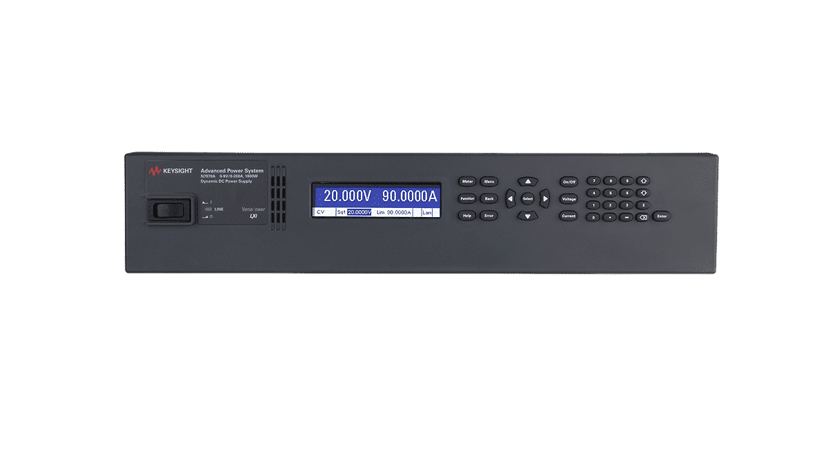 Keysight N7970A Nguồn DC động Keysight N7970A — Advanced Power System 9 V / 200 A / 2000 W