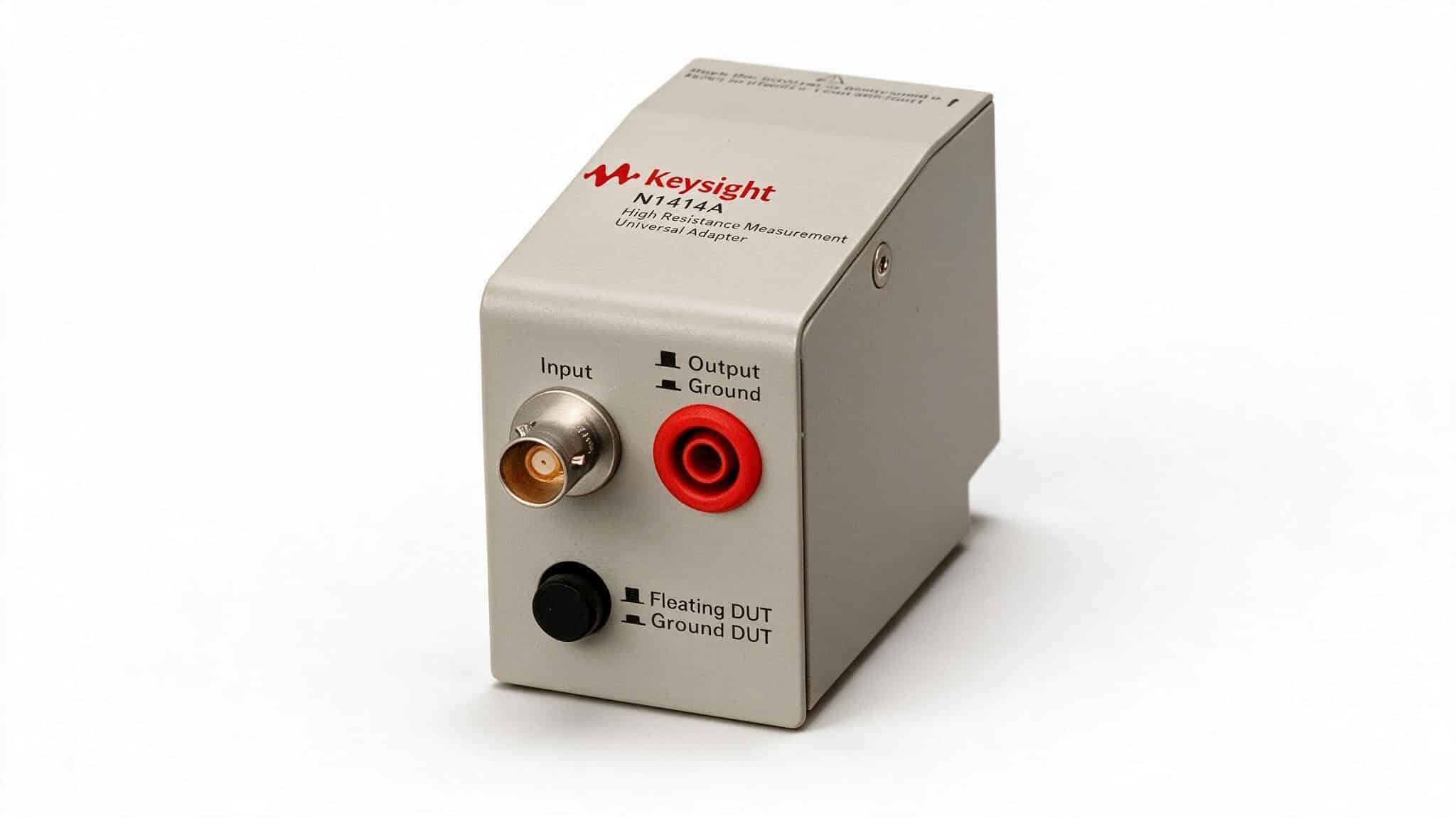 Adapter dùng cho máy đo điện trở cao Keysight N1414A — ảnh studio