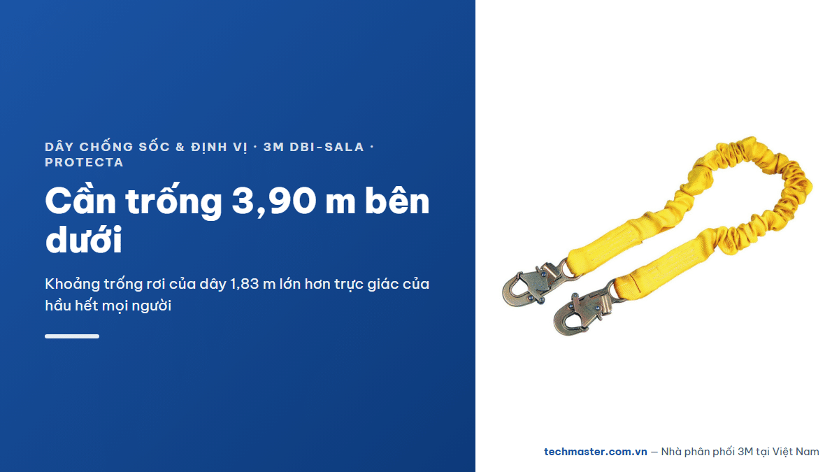 Dây chống sốc và dây định vị 3M DBI-SALA Protecta — shockwave2-khoang-trong-roi