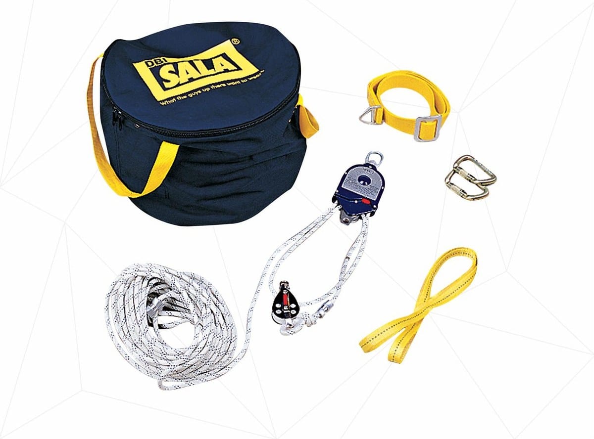 Bộ thiết bị định vị cứu hộ 3M DBI-SALA Rollgliss RPD 3602100 tỉ lệ 4:1 đầy đủ phụ kiện
