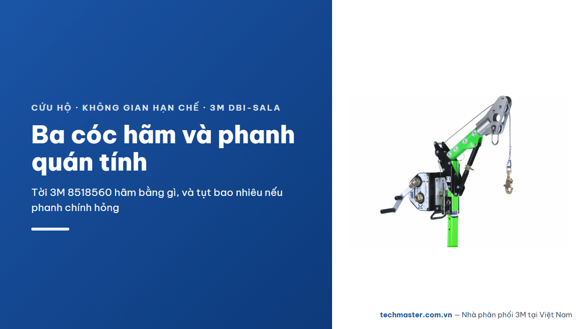 Thiết bị cứu hộ không gian hạn chế 3M DBI-SALA — toi-cuu-ho-3m-8518560-he-phanh