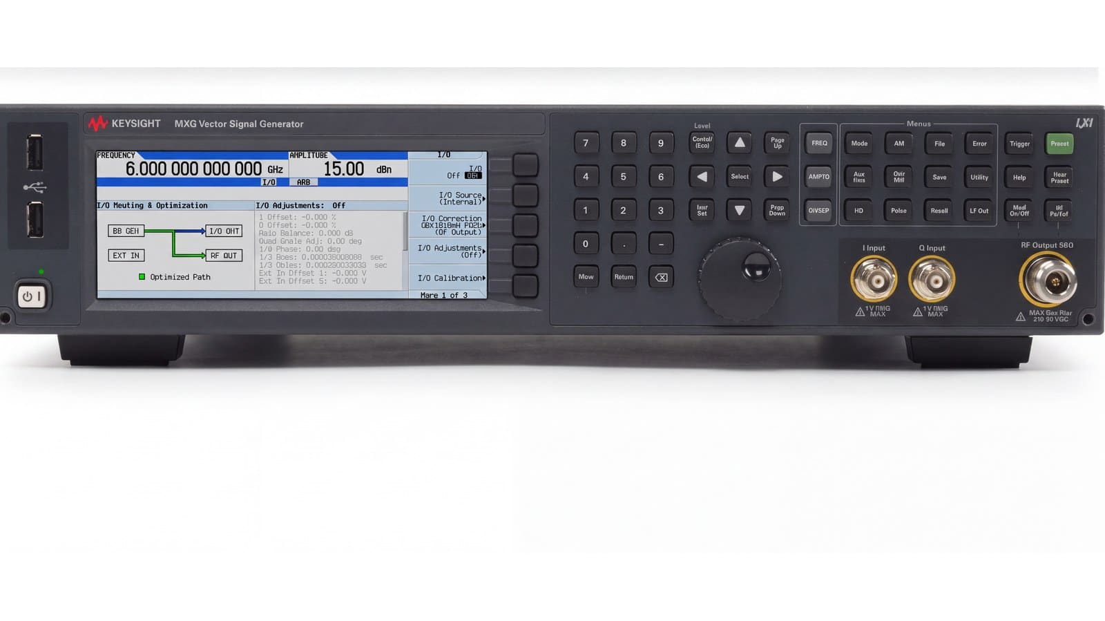 Đo miễn nhiễm bức xạ với máy phát tín hiệu vector Keysight N5182B