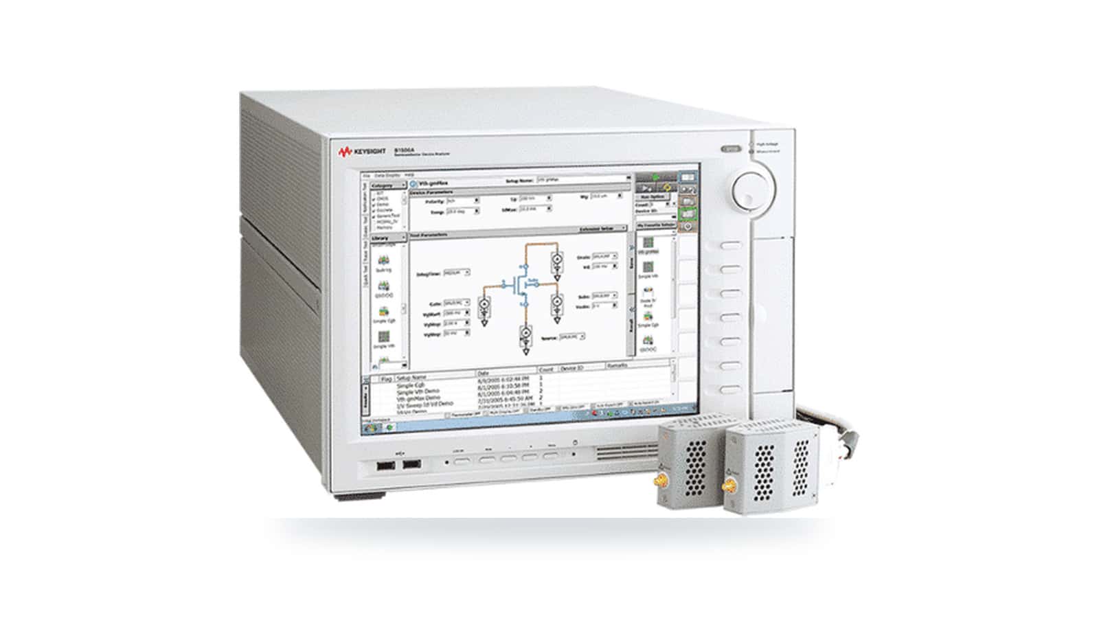Máy phân tích linh kiện bán dẫn Keysight B1500A dùng để đo đặc tính RRAM