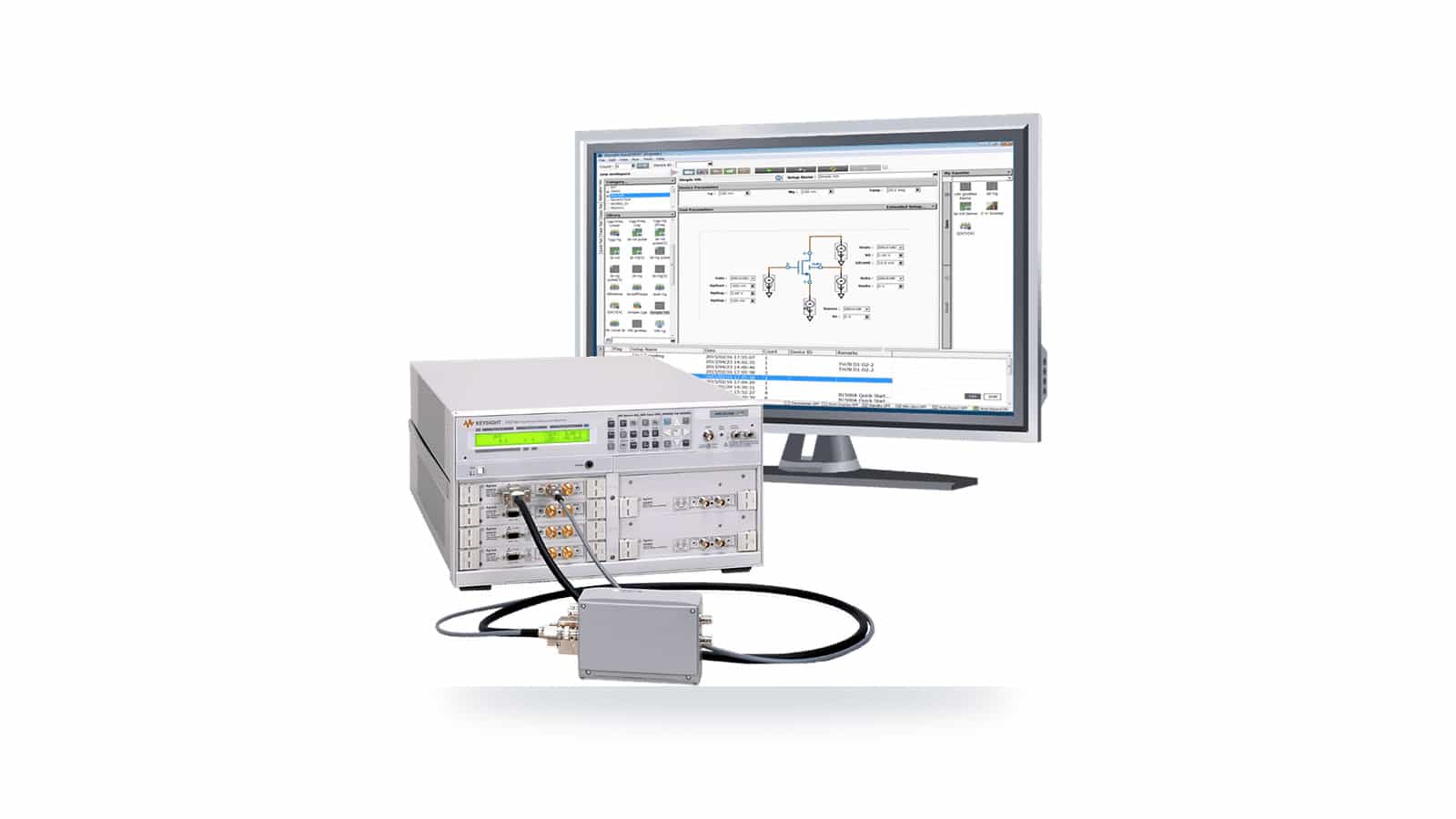 Máy phân tích I-V chính xác Keysight E5270B dùng đo I-V bộ nhớ ở dòng rất nhỏ