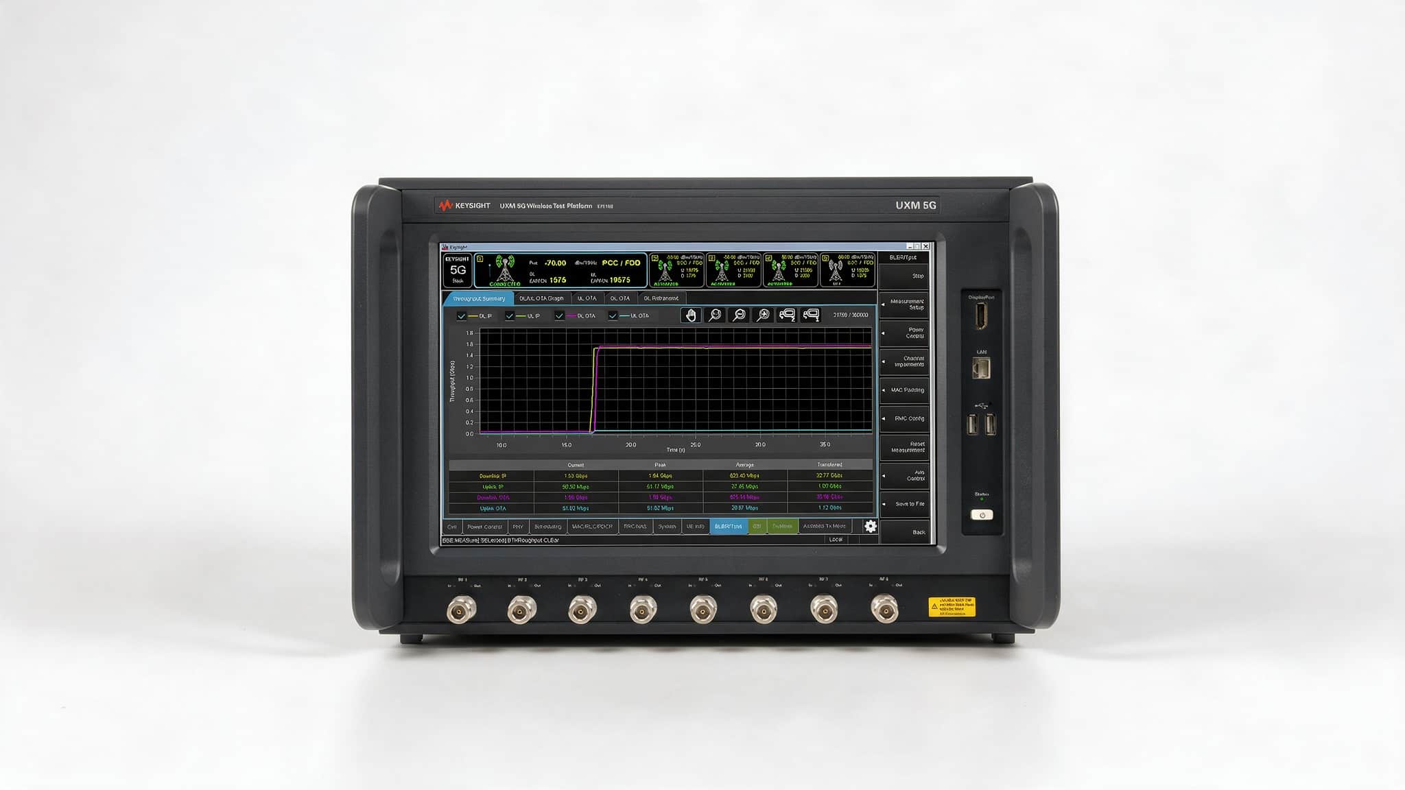 Bộ mô phỏng mạng 5G UXM Keysight E7515B — ảnh studio