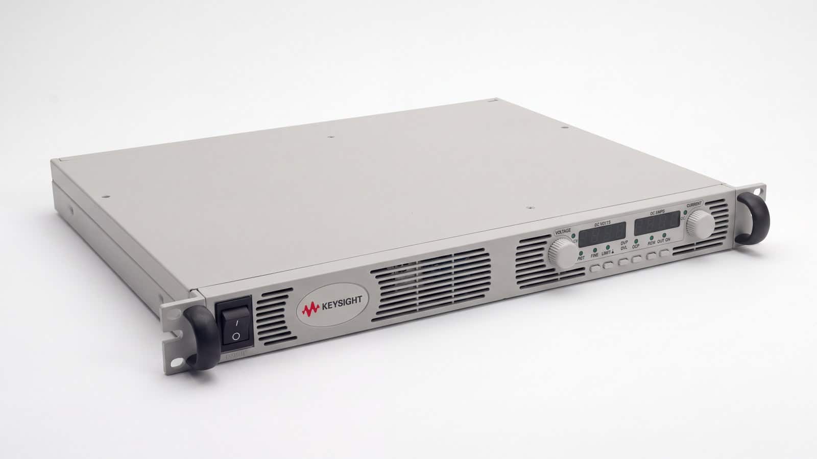 Bộ nguồn DC Keysight N5743A, nguồn DC hệ thống N5700 khổ rack 1U nhìn từ góc nghiêng