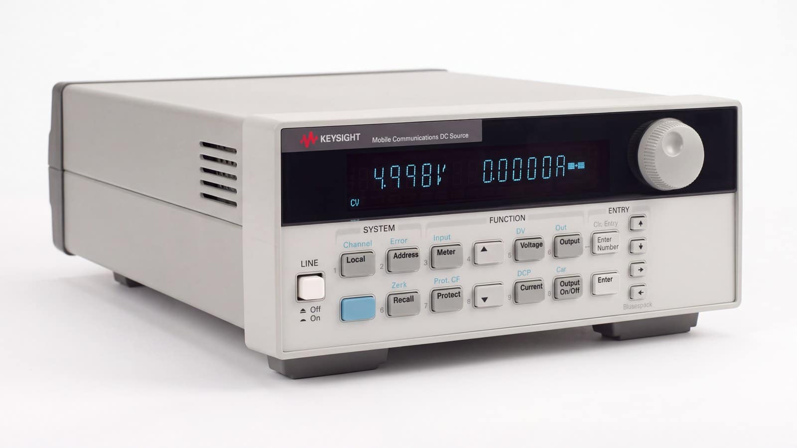 bộ nguồn DC Keysight 66321D chụp studio nền trắng góc 3/4