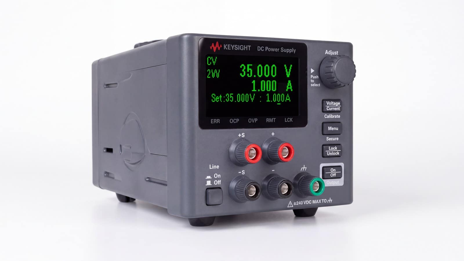 Bộ Nguồn DC Keysight E36104B lắp trong trạm kiểm tra sản xuất điều khiển qua LAN