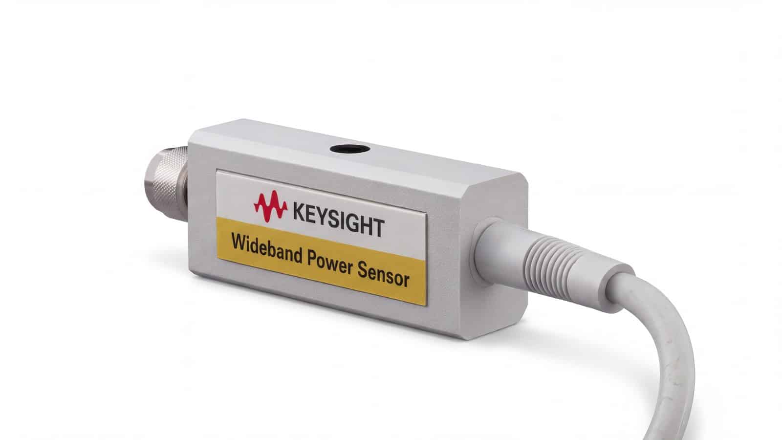 cảm biến công suất băng rộng Keysight N1923A chụp studio nền trắng góc 3/4
