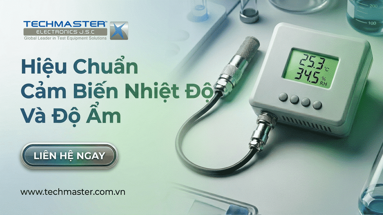 Dịch vụ hiệu chuẩn cảm biến nhiệt độ và độ ẩm