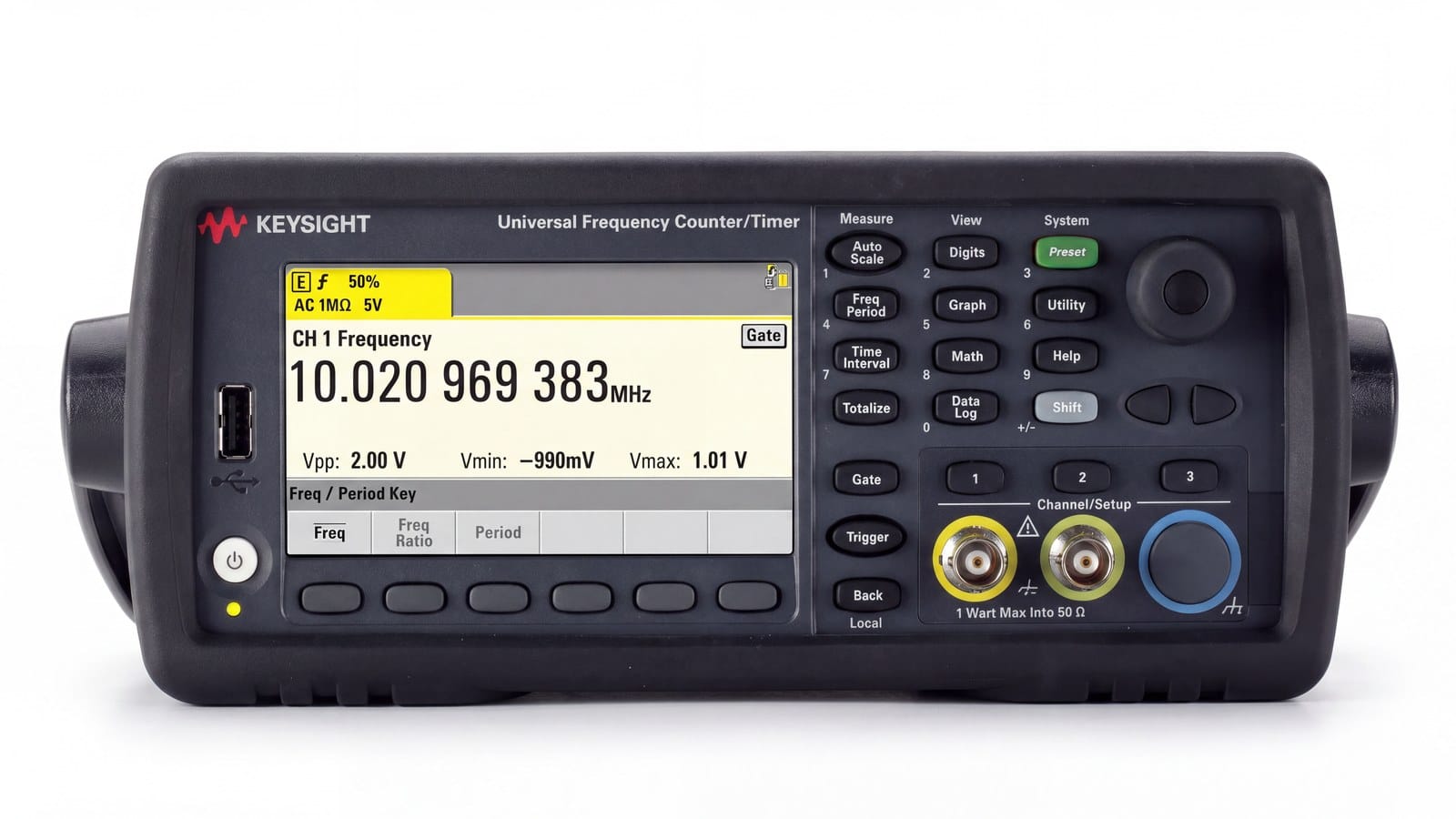 đo kiểm TSN bằng máy đếm tần số Keysight 53220A