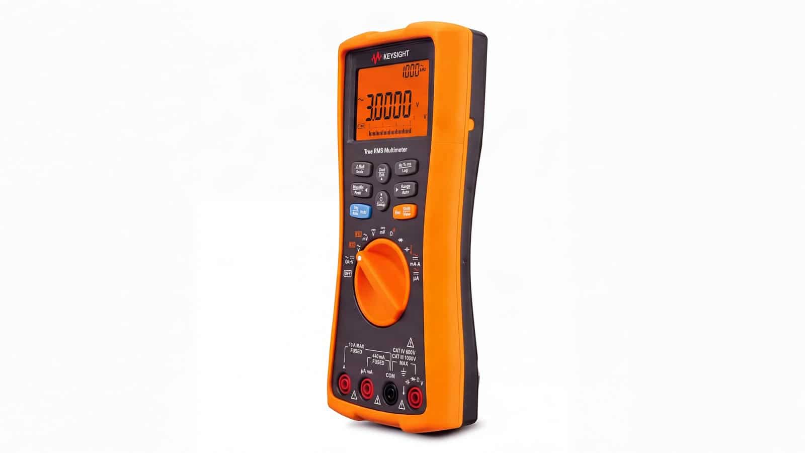 Đồng hồ vạn năng cầm tay Keysight U1271A đo điện áp tại tủ điện hiện trường