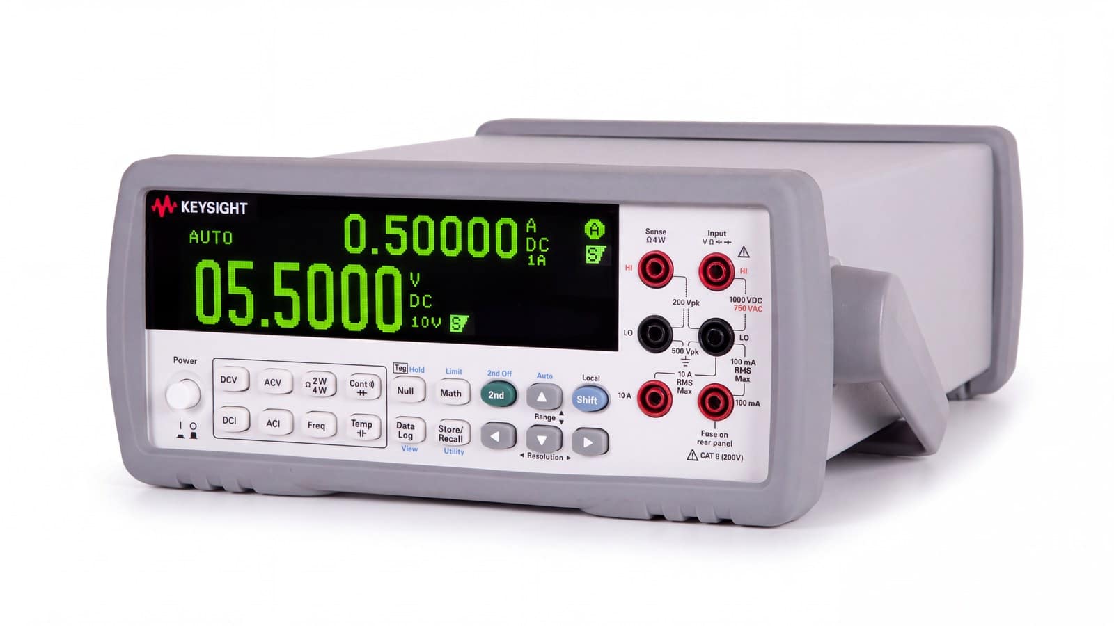 Đồng hồ vạn năng để bàn Keysight dòng 34450A thay thế 34405A nhìn góc nghiêng