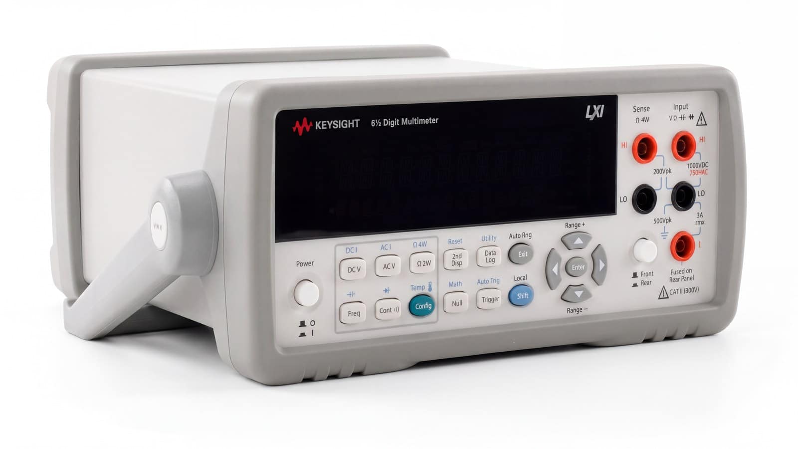 đồng hồ vạn năng để bàn Keysight 34410A chụp studio nền trắng góc 3/4