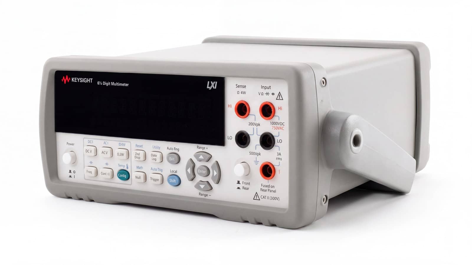 Đồng Hồ Vạn Năng Để Bàn Keysight 34410A trong giá rack của hệ thống đo tự động ATE