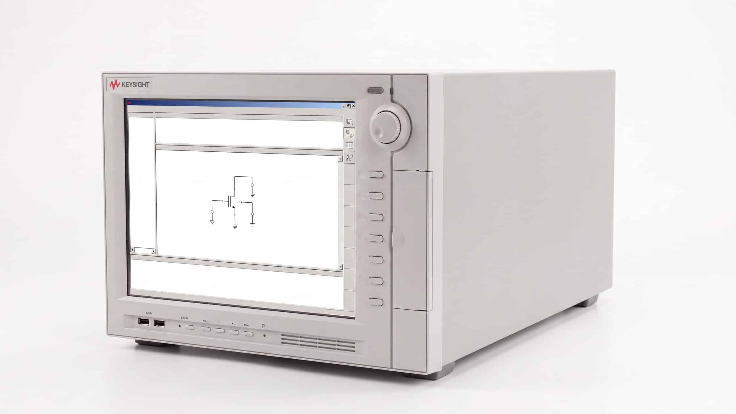 Máy phân tích linh kiện bán dẫn Keysight B1500A dùng cho phương pháp bơm điện tích
