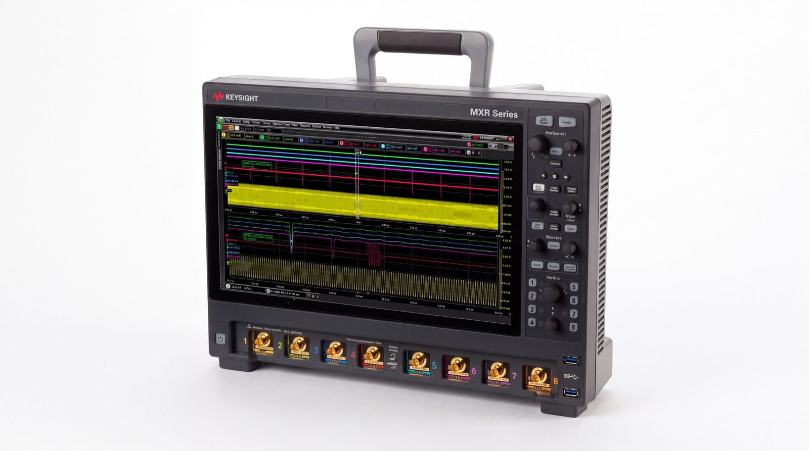 Dao động ký Keysight MXR108B dùng kiểm dạng sóng và gỡ lỗi miễn nhiễm xung nhanh EFT