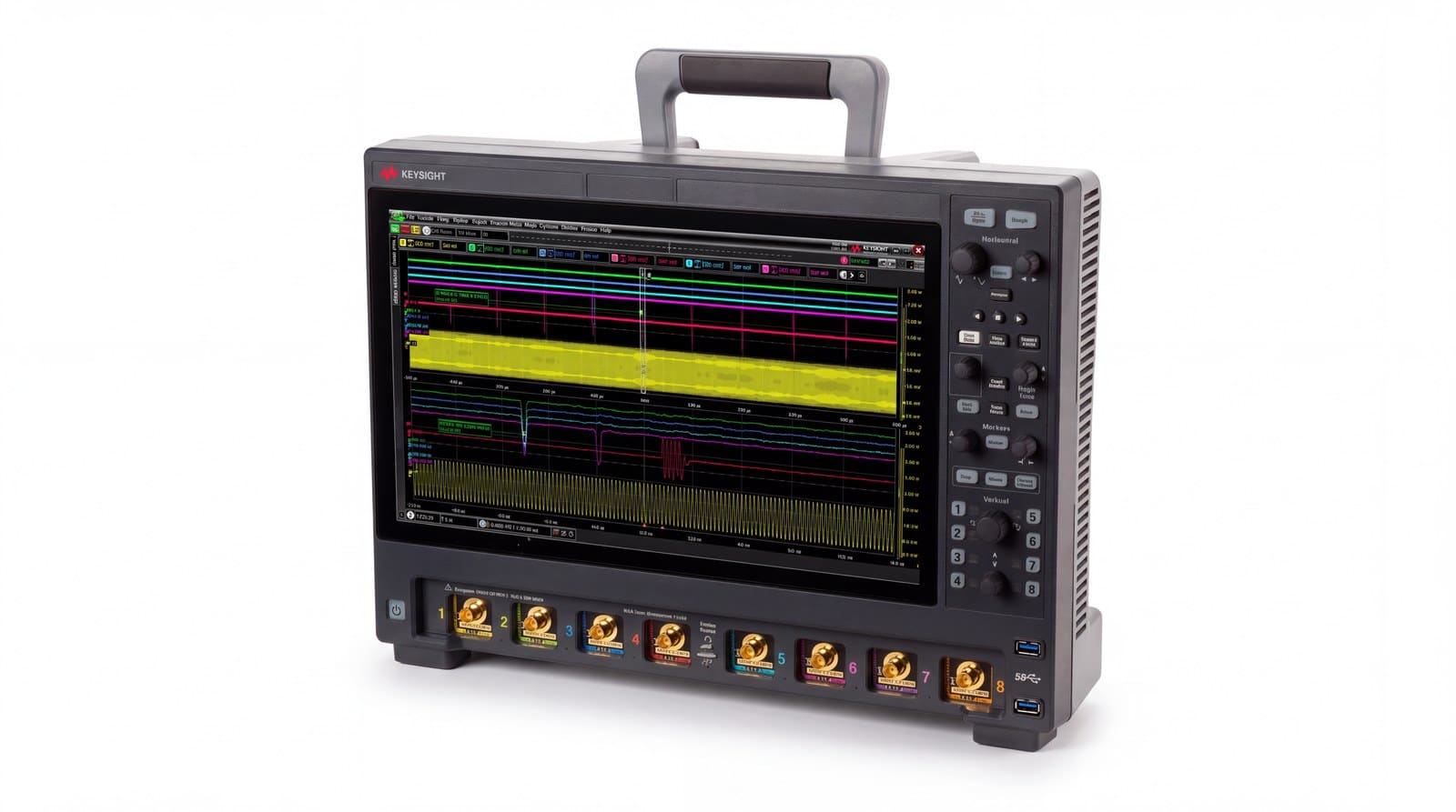 Máy hiện sóng Keysight MXR608B dùng trong kiểm thử UCIe cho chiplet