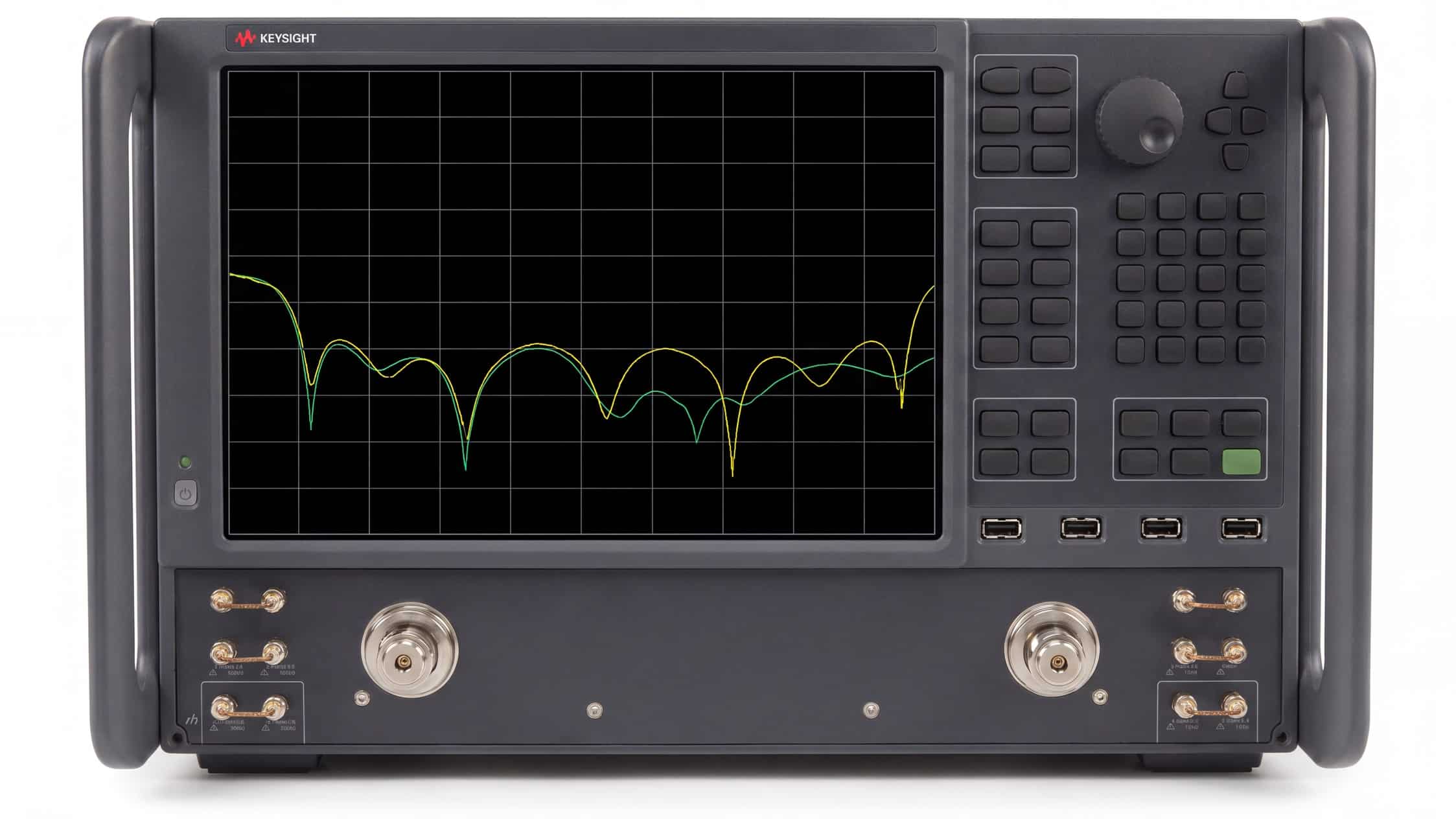 Máy phân tích mạng PNA Keysight N5222B dùng đo hệ số Q bộ cộng hưởng siêu dẫn