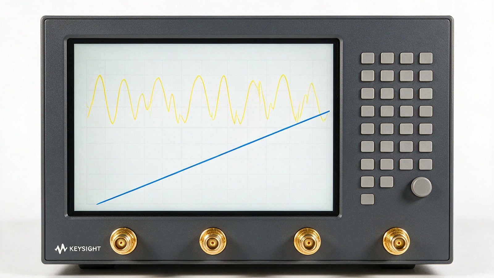 Máy phân tích mạng PNA-X Keysight N5245B nơi độ ổn định pha cáp thử VNA quyết định sai số đo