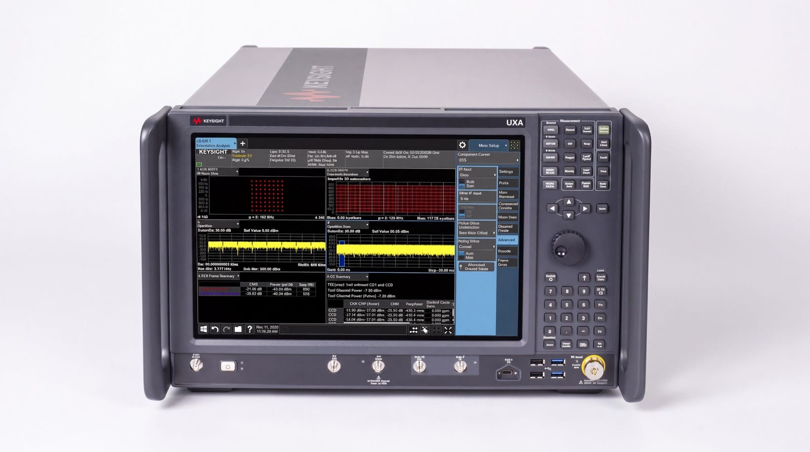 Máy phân tích tín hiệu Keysight N9042B UXA kiểm tra mức tín hiệu vào UE