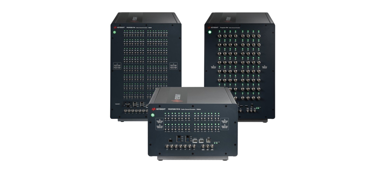 Các nền tảng máy giả lập kênh vô tuyến Keysight PROPSIM F64 và FS16 ảnh chính hãng