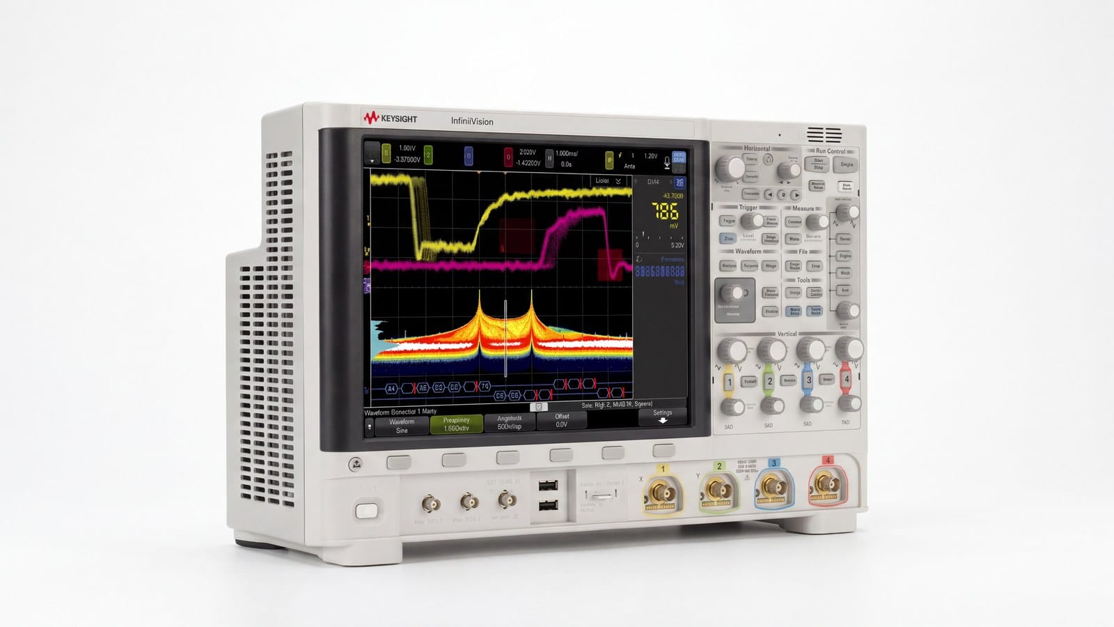kiểm thử eMMC với máy hiện sóng tín hiệu hỗn hợp Keysight MSOX6004A