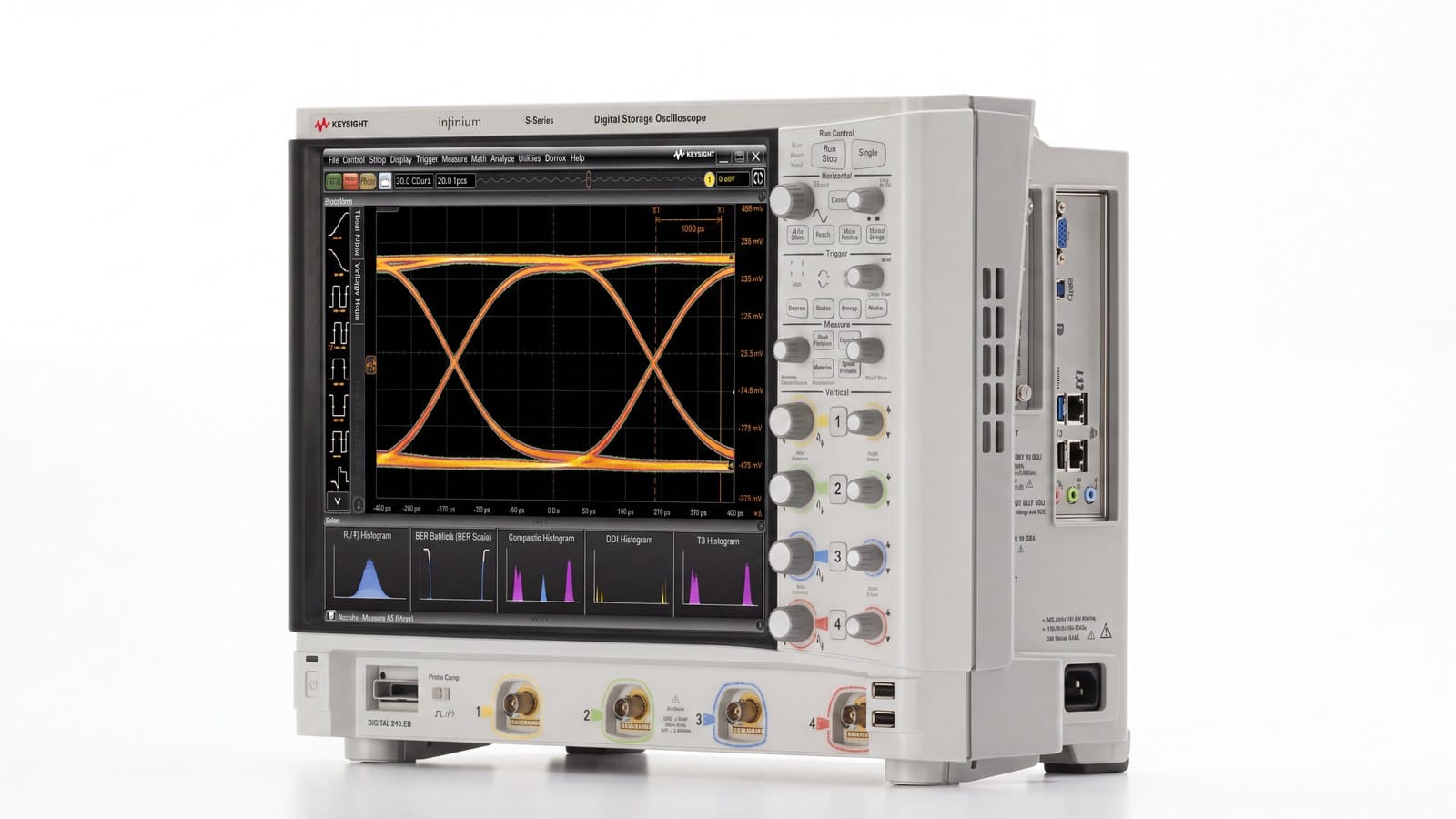 kiểm thử USB4 trên máy hiện sóng Keysight DSOS254A