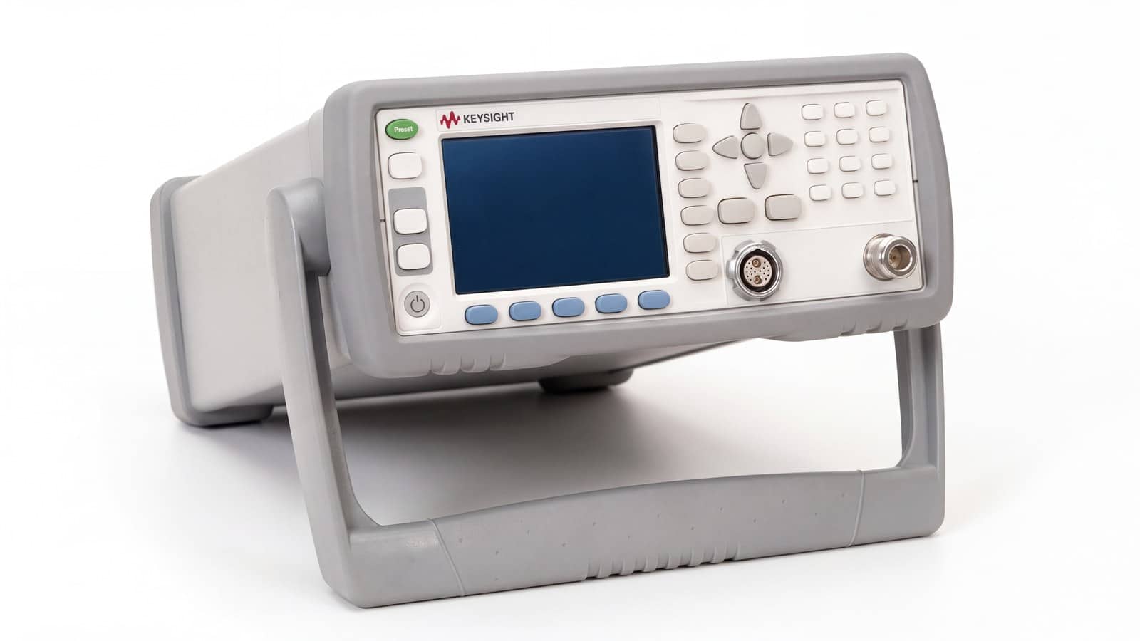máy đo công suất RF Keysight N1911A chụp studio nền trắng góc 3/4