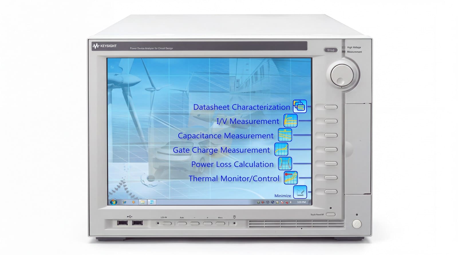 đo đặc tính IGBT bằng máy phân tích linh kiện công suất Keysight B1506A