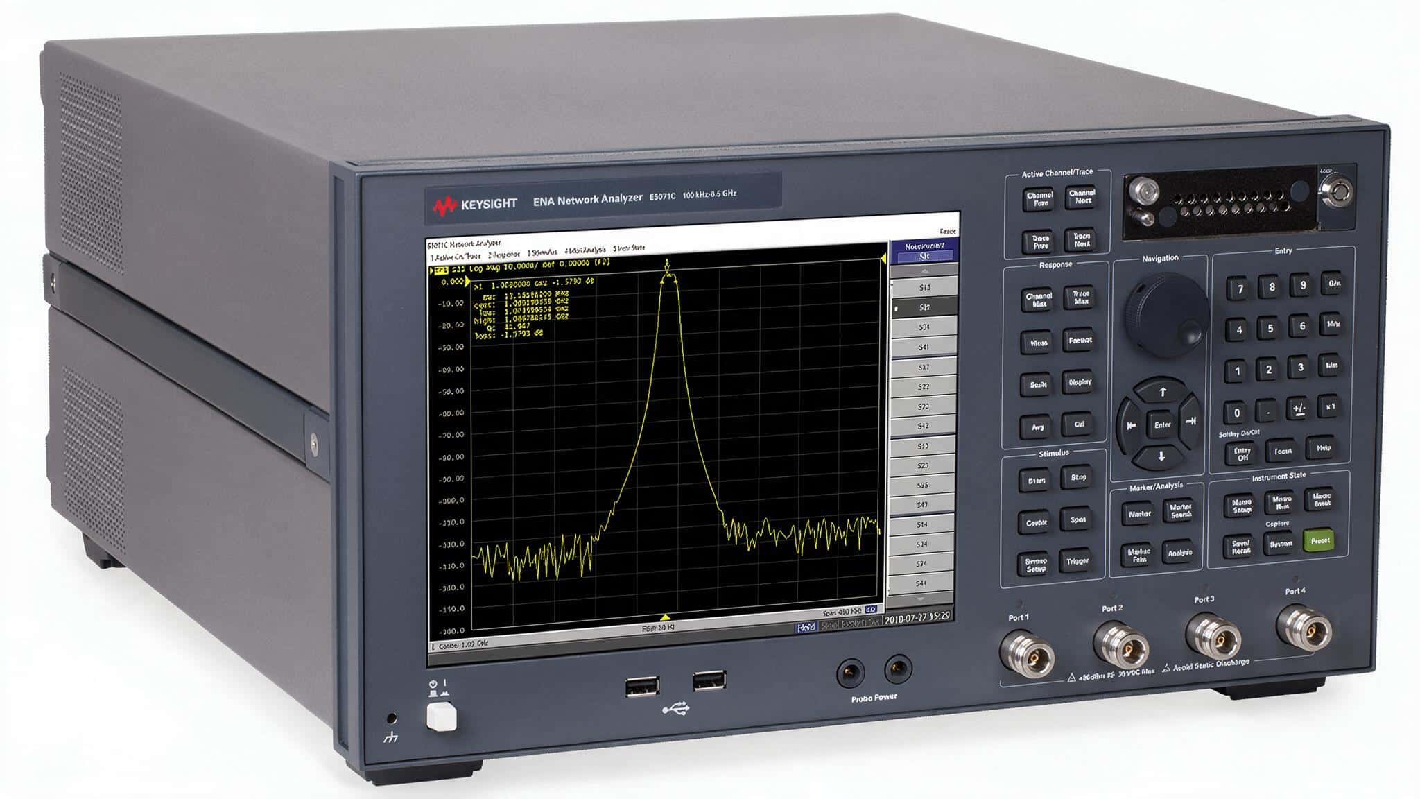 Máy phân tích mạng ENA Keysight E5071C — ảnh studio