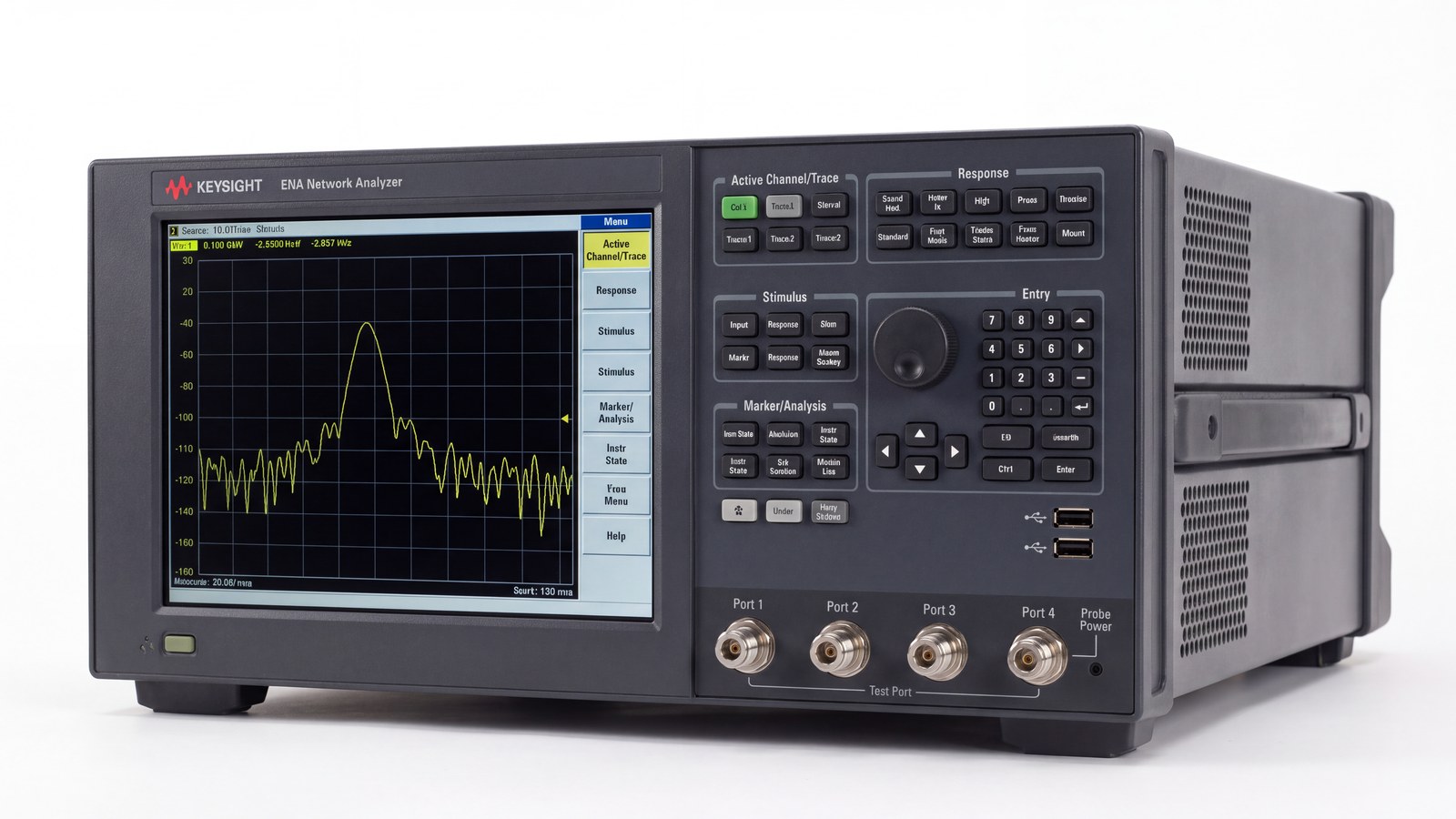 Đo tham số S bộ lọc RF bằng máy phân tích mạng Keysight với segment sweep