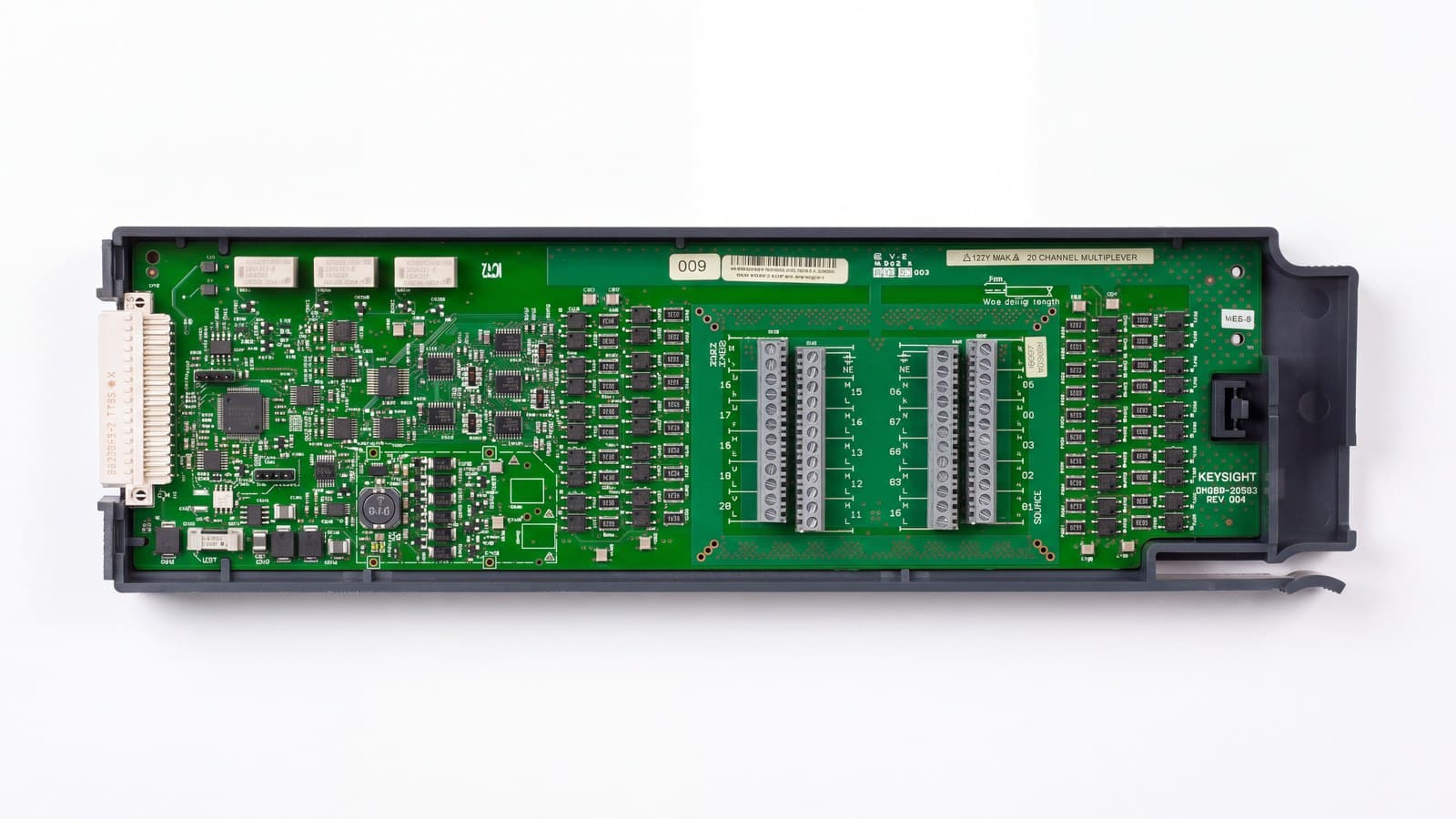 Mặt trước hệ thống thu thập dữ liệu Keysight DAQ970A dùng với mô-đun DAQM903A